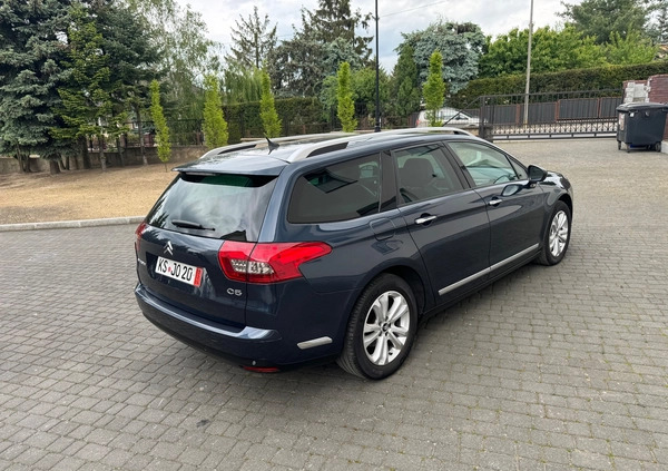 Citroen C5 cena 24900 przebieg: 205221, rok produkcji 2012 z Swarzędz małe 301